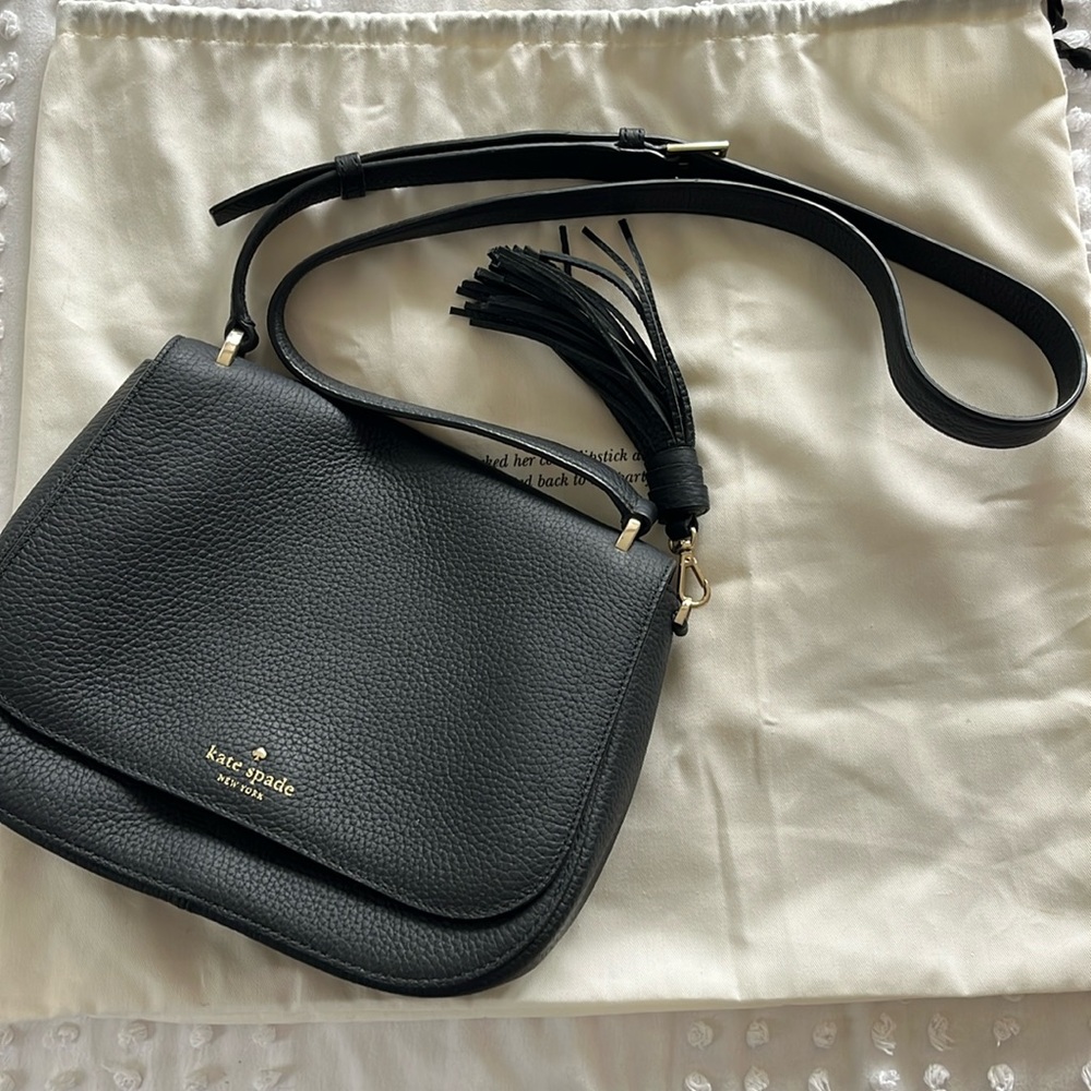 New never used Kate Spade New York saddlebag medium
